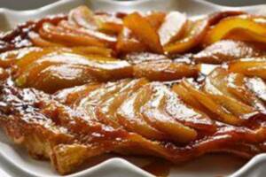 Tarte tatin met jam