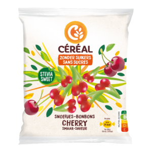 Bonbons saveur Cherry avec Stevia