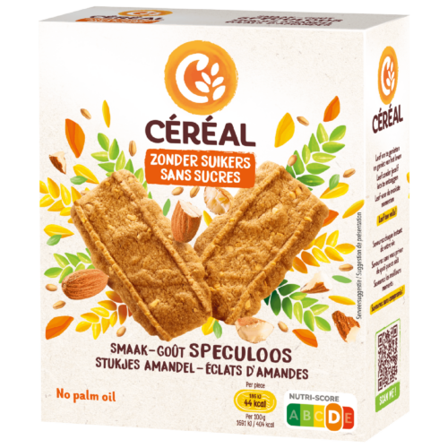 Speculoos met stukjes amandel